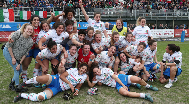 Rugby, impresa a Padova, l'Italdonne batte la Francia e chiude il Torneo al secondo posto record