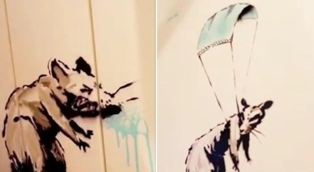 Banksy, la nuova opera sul coronavirus in metro: ecco come è stata realizzata
