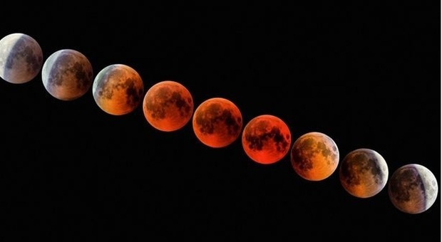 Eclissi luna, come vedere la luna rossa dell'8 novembre
