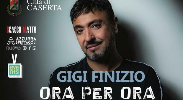 La locandina del concerto di Gigi Finizio