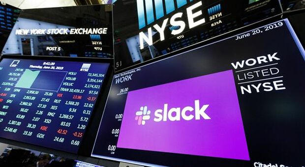 Slack, azioni in forte rialzo per possibile acquisizione di Salesforce