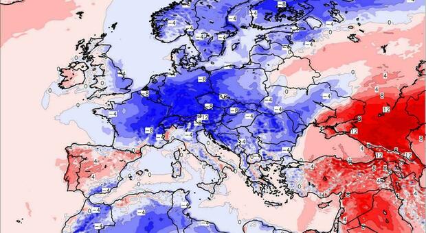Previsioni meteo, arriva il freddo in Italia: crollano le temperature (fino a 15 gradi). Attesi temporali e venti forti. Ecco dove