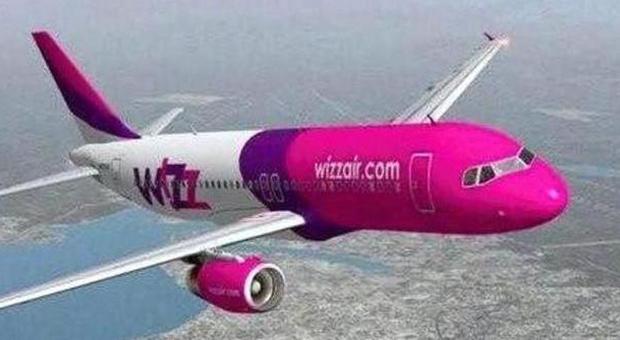 Un aereo della Wizz Air