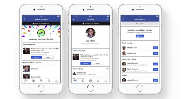 Facebook, arriva Messenger Kids: il social network apre anche ai bambini