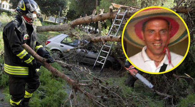 Maltempo, un morto a Vercelli: auto travolta da un albero