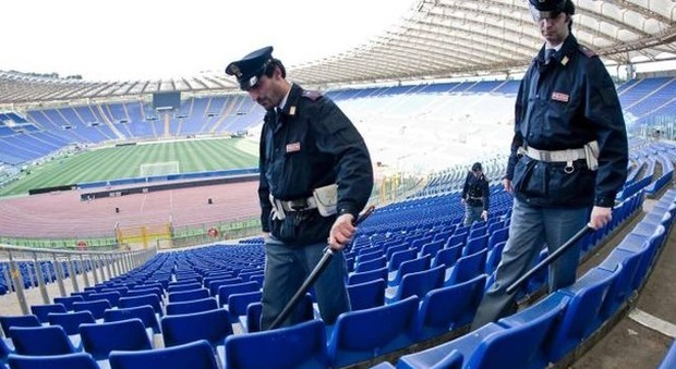 Roma-Napoli, Olimpico blindato: in campo steward e tremila poliziotti