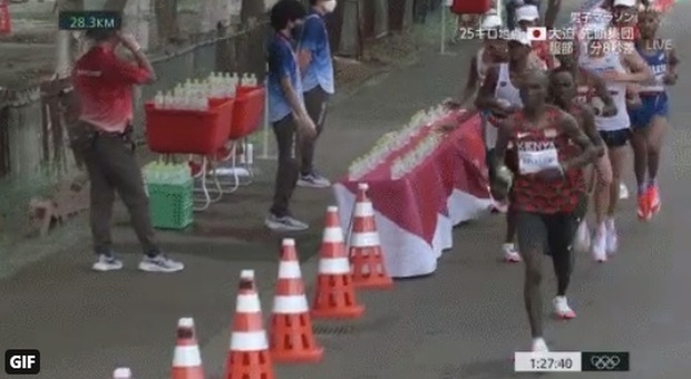 Tokyo 2020, Morhad Amdouni e il suo gesto antisportivo alla maratona