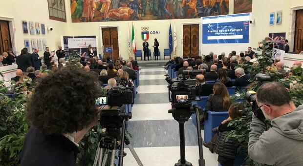 Roma, al Salone d’Onore del Coni il “Premio Sport&Cultura - Gli Oscar dello Sport Italiano”