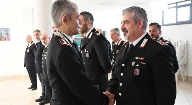Carabinieri, il generale De Vita in visita al comando provinciale