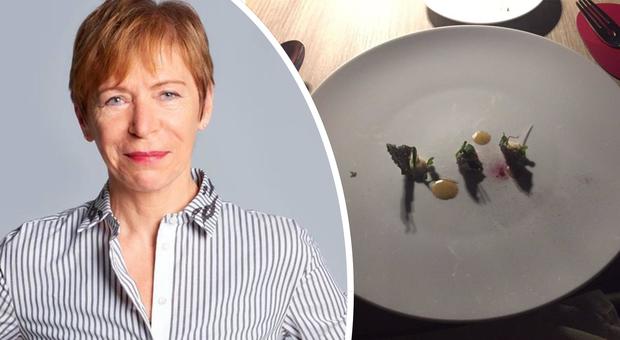 Milena Gabanelli contro gli chef di lusso: «Non so cosa ho mangiato...»