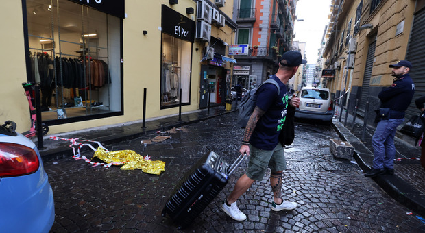 La strada dove Emanuele è stato ucciso