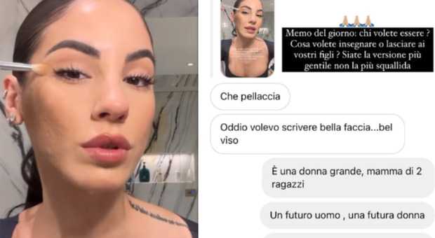 Giulia De Lellis, il video tutorial make-up preso di mira da una fan: «Che pellaccia». Lei risponde così