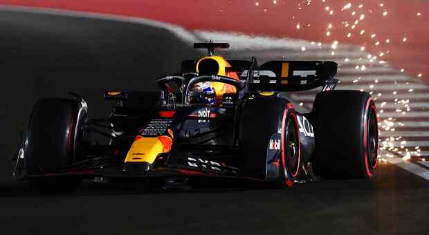 La Red Bull di Max Verstappen in pole position nel GP del Qatar a Losail