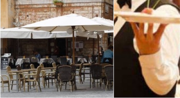 Roma, finge di allacciarsi le scarpe e ruba una borsa in un ristorante del Centro: ladro messo in fuga dal cameriere