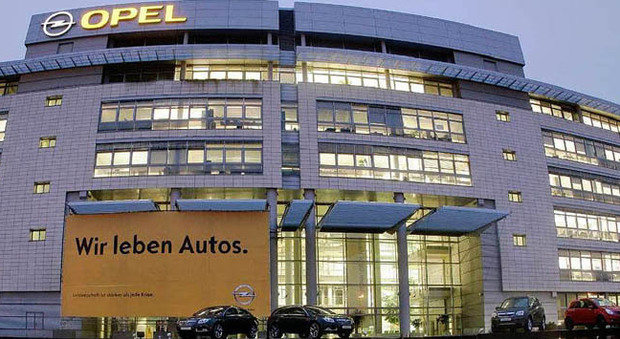 Il quartier generale Opel a Russelsheim