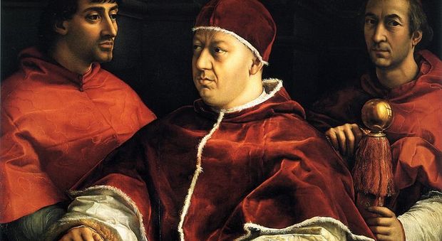 Perde i colori, il Papa Leone X di Raffello si «ammala» e va in restauro