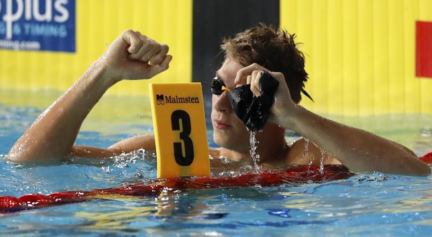 Nuoto, Europei: Miressi vince l'oro nei 100 stile libero