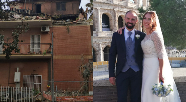 Roma, Davide e Emanuela sposi ma perdono la casa nell'incendio a Torre Angela. La raccolta fondi: «Aiutiamoli»