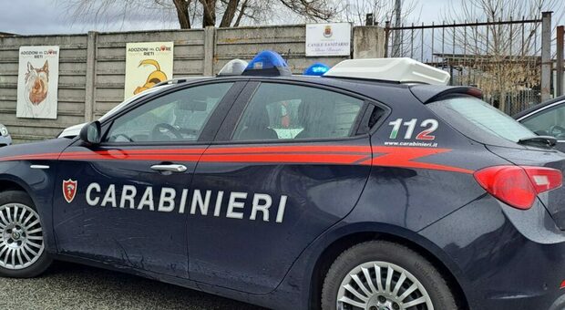 I carabinieri al camile sanitario di Rieti