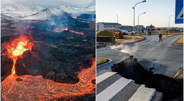 Islanda, eruzione del vulcano Fagradalsfjall, gli esperti: «Fase di terremoti che durerà secoli». Un muro per salvare le centrali termiche e i rischi per il traffico aereo europeo
