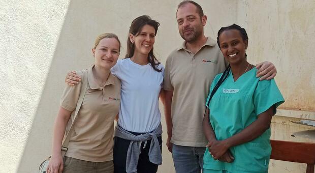 Med.Action. Dottori volontari in Africa per salvare la vita ai bambini. Sono Di Gregorio e Frigo di Cittadella