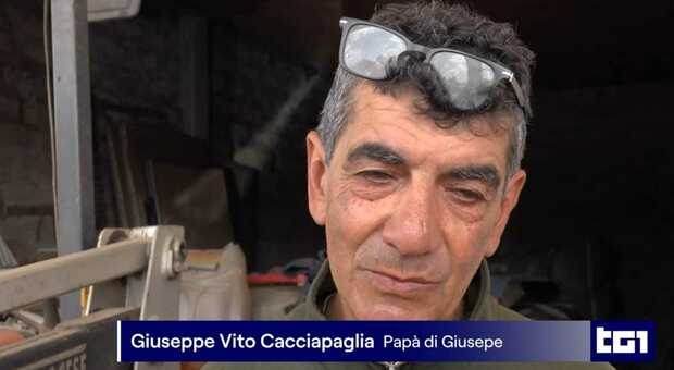 Vito Giuseppe Cacciapaglia intervistato dal Tg 1