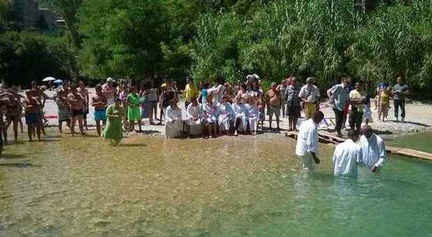 Battezzati nel Castellano sette discepoli evangelisti