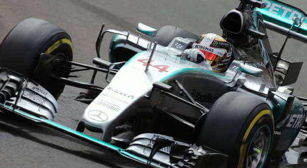 La Mercedes di Lewis Hamilton a Montecarlo