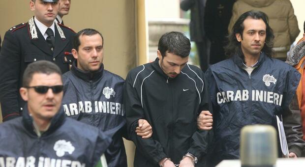 Vincenzo Di Lauro al momento del suo arresto