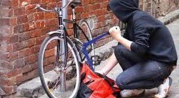 Ladri di biciclette nel Napoletano: arrestata una donna, caccia al complice