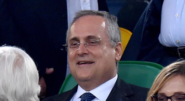 Lotito ringrazia l'Olimpico: «Sugli spalti vinto il confronto con la Juve»
