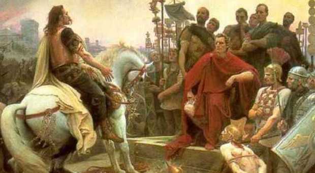 26 settembre 46 a.C. Muore Vercingetorige, lo stratega messo in catene dai Romani