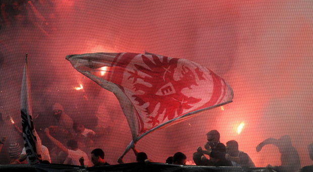 Lazio-Eintracht, massima allerta per l'arrivo di 8000 tedeschi