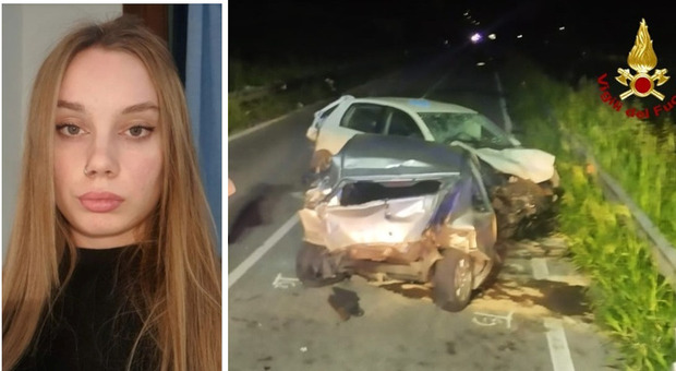 Barbarano Mossano. Valentina Cracco, 20 anni muore nello schianto fra quattro auto. Incidente nella sera di Ferragosto