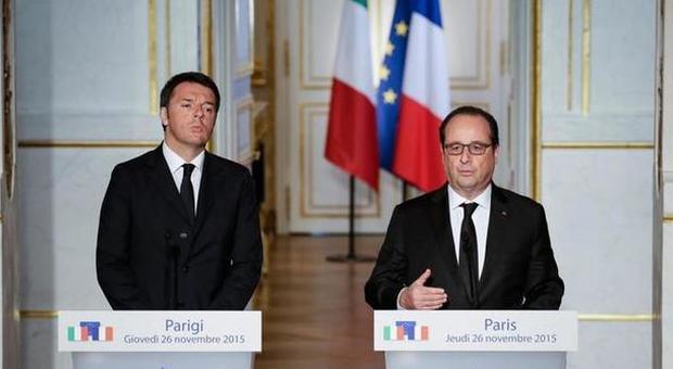 La Germania sventa un attacco, Hollande e Putin ​più vicini. Renzi: "No a una Libia bis in Siria"