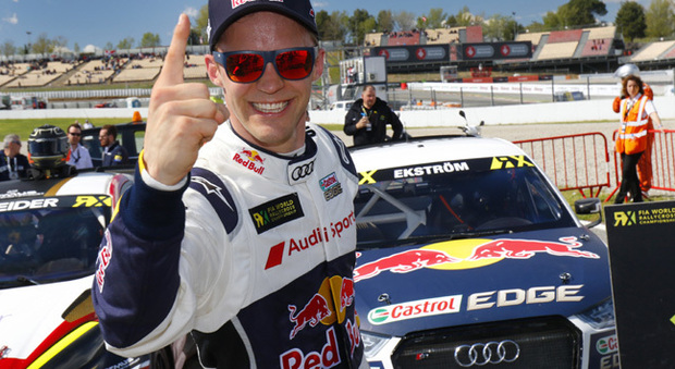 Mattias Ekström su Audi S1 ha vinto in Catalogna la prova inaugurale della stagione 2017 con la sua