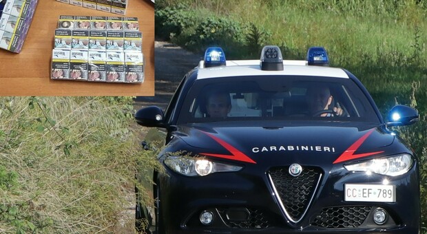 Sigarette di contrabbando, blitz e sequestro in bici nel Casertano