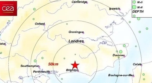 Terremoto a Londra, scossa vicino l'aeroporto di Gatwick: paura tra i cittadini