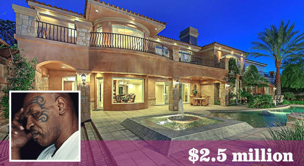 immagine Mike Tyson compra di nuovo casa a Las Vegas
