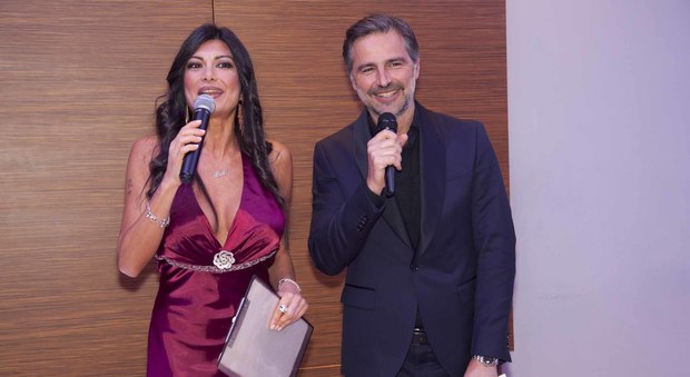 Beppe Convertini e Paola Mercurio per il «Valentine's Fashion Show»