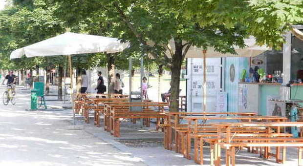 In estate in Campo Marzo troveranno posto i chioschi per la vendita di analcolici e frutta