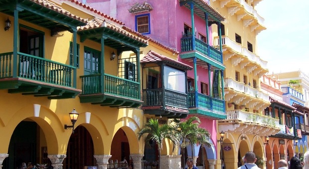 Immersi nella coloniale Cartagena per annusare lo spagnolo dei Caraibi