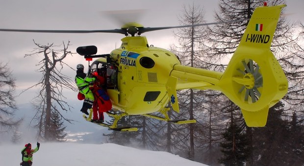 Un soccorso sulle montagne del Friuli - Foto Cnsas Fvg