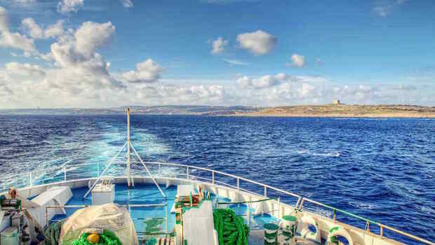 Sul traghetto verso Gozo (foto di Malta Tourism Authority)