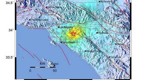 California, terremoto magnitudo 5.1. Trema Los Angeles. Tante scosse nella notte