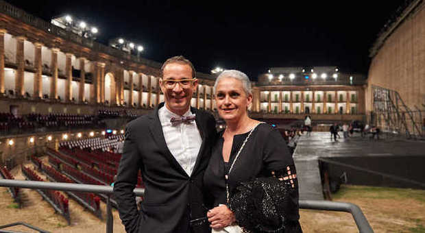 Francesco Micheli e Cecilia Gasdia