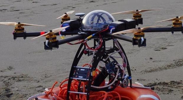 Salvataggio in mare: arrivano i droni