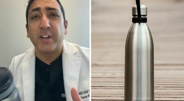 «La borraccia dell'acqua ogni quanto va lavata? Non tutti i giorni, ma sciacquarla soltanto è pericoloso»: il consiglio del dottore