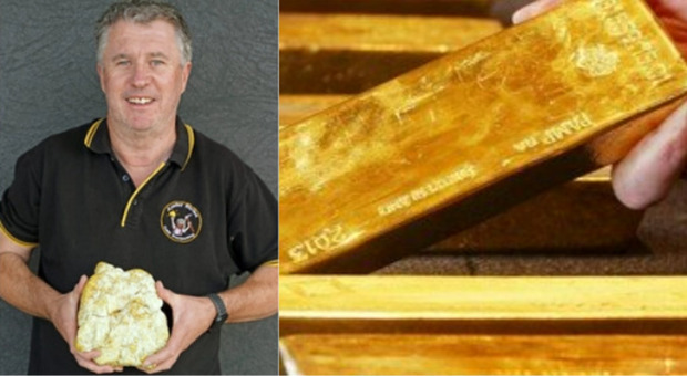Cercatore amatoriale trova una pepita d'oro dal valore di 125 mila euro con un metal detector low-cost. L'esperto: «Pensava valesse meno della metà»