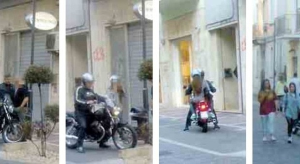 D'Alfonso con la moto nella Ztl «Un errore, pago la multa»